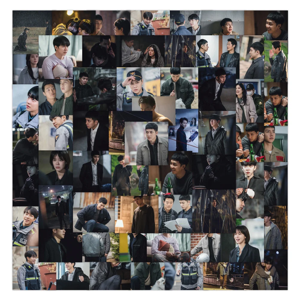 

50pcs Korean idol LEE MINKI Sticker Kpop Graffiti Cool Waterproof Laptop Decals Aesthetic Kids Toys Girls Helmet Cute Stickers