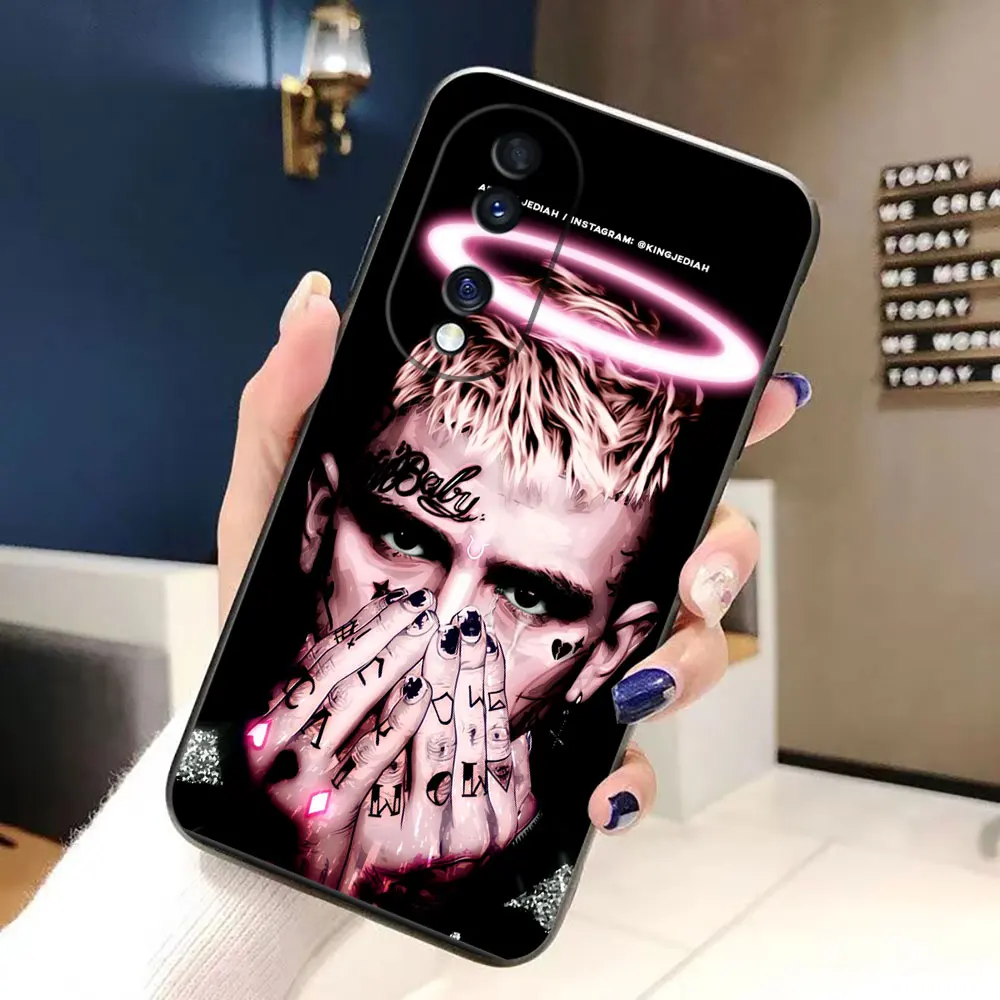 Фото Чехол для телефона Rapper Lil P-Peep H-HellBoy для HONOR 400 20 90 X5C X6B X7A X7B X7D X8B X9 X9B X9D X9A HUAWEI NOVA 7I 8I P30 №4