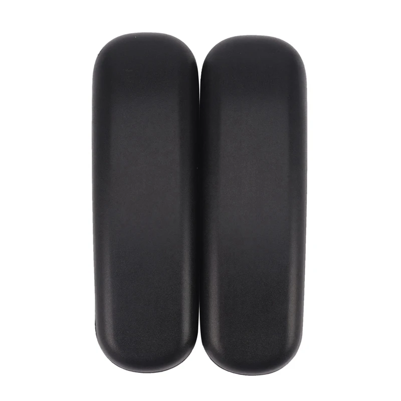 

10X Office Chair Parts Arm Pad Armrest Replacement 9.75 Inch X 3 Inch (Black)