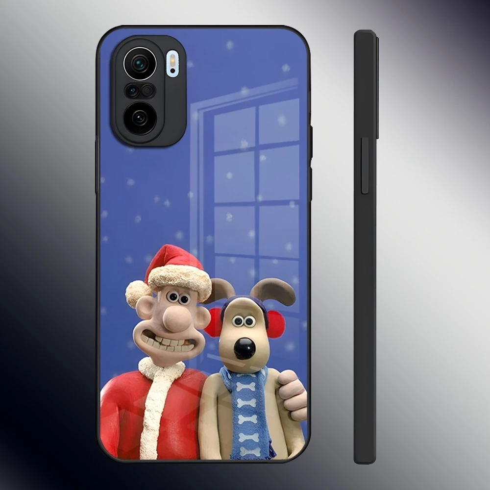 Cartoon Gromit Phone Case For Redmi 13 12 13c 12c Note Pro Plus 11 10 12s 11s Tempered Glass Cover