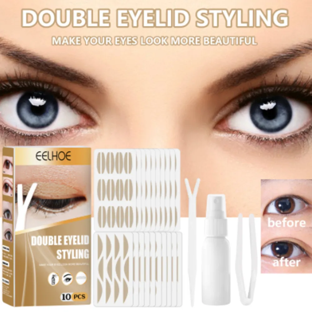 

Invisible Eyelid Sticker Lace Eye Lift Strips Double Eyelid Tape Adhesive Stickers Eye Tape Tools