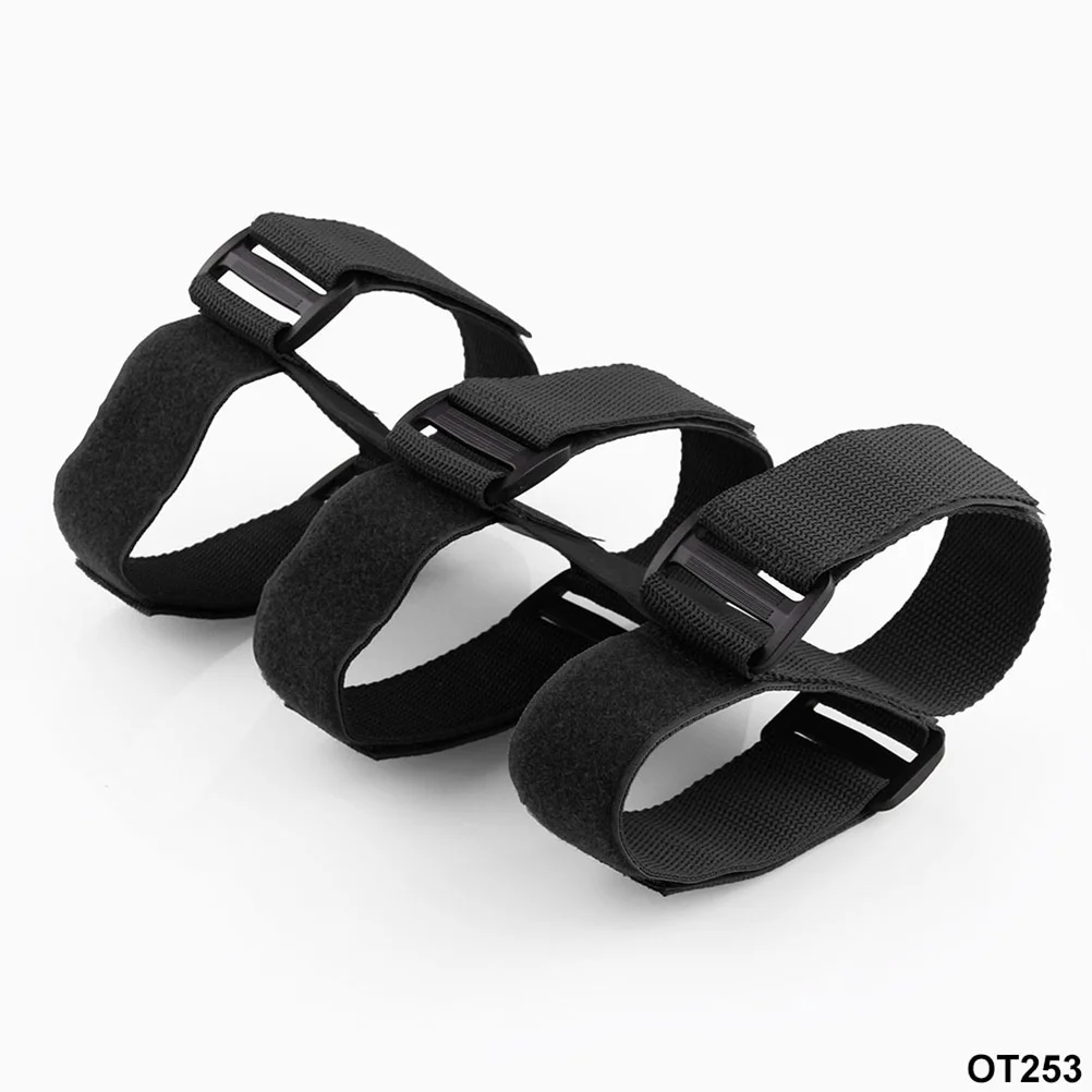 

Universal Adjustable Fire Extinguisher Strap Bracket Adjustable Fire Extinguisher Sling Bracket Safety Accessories (Black)