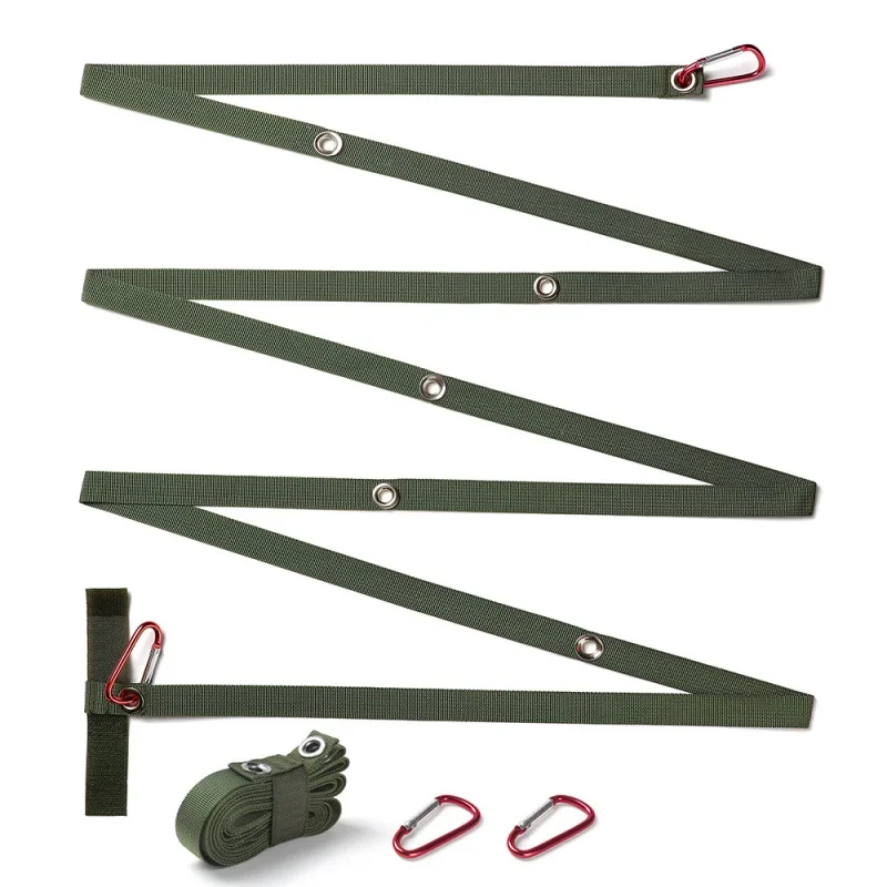 

Outdoor Tent Canopy Extension Strap Multifunctional Clothesline Drawstring Wind Proof Rope