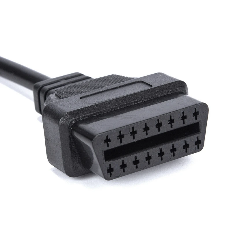 Автомобильный диагностический инструмент OBD2 разъем адаптер для Gm 12 Pin к 16 кабель