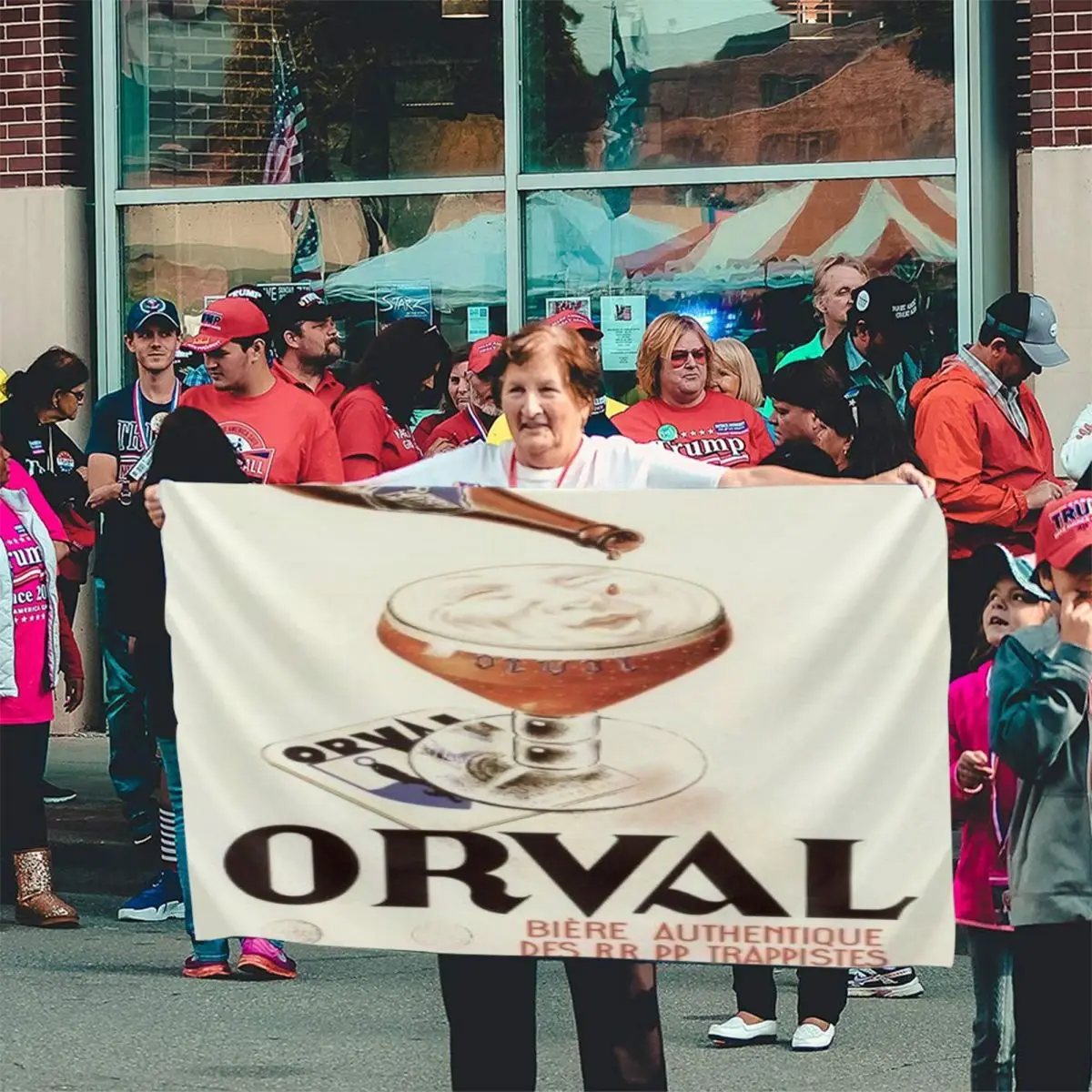 Декоративный Флаг Orval наружный флаг для дома Хэллоуина улицы с УФ-защитой