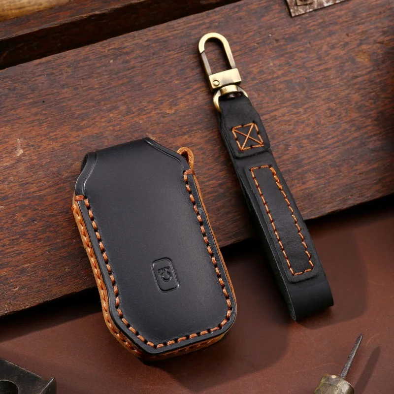 

Suitable for South Korea Kia key case KIA Sorento Seltos 2021K5 leather key case