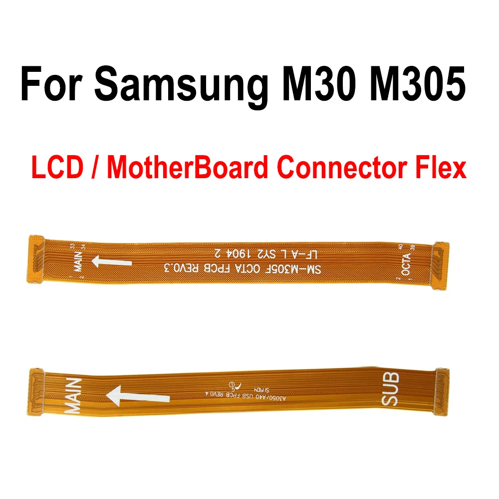 Гибкий кабель для разъема материнской платы Samsung Galaxy M30 M305