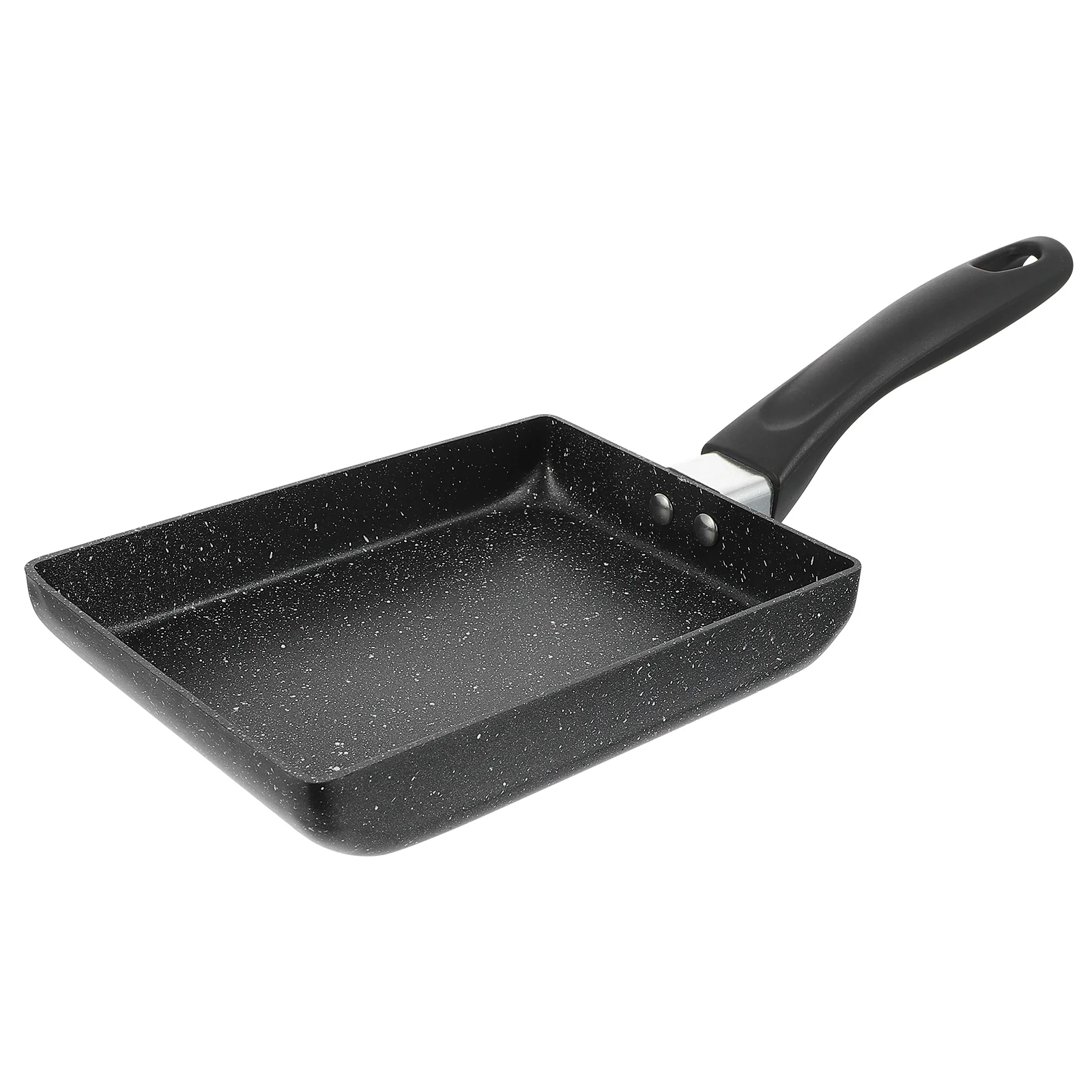 

1pc Practical Square Shape Frying Pan Non-stick Pan Breakfast Pan for Kitchen