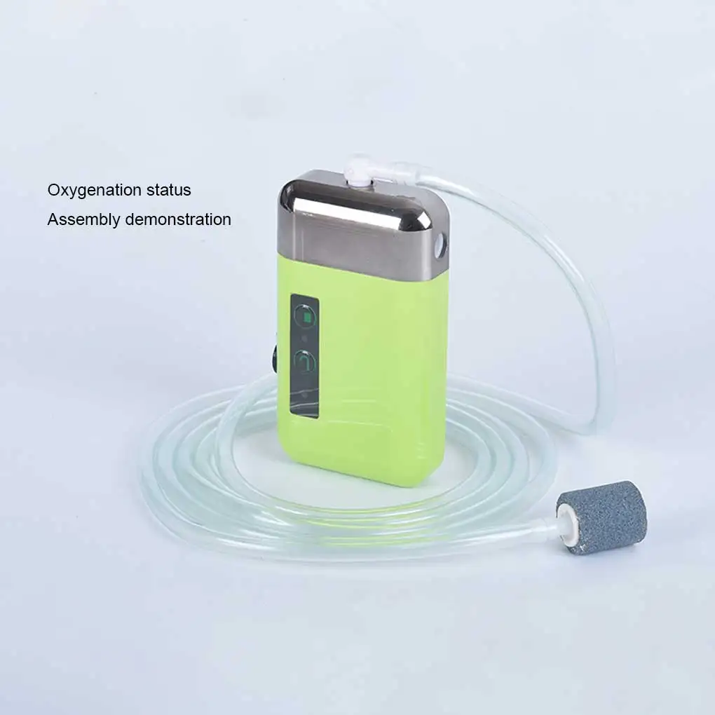 

Metal Fishing Suction Device Button Control Adjustable Rechargeable 2600mAh Water Absorber Air Pump Accessories Blue