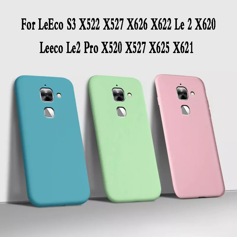 

Fundas Case For LeEco S3 X522 X527 Liquid soft Silicone Phone Case For Leeco Le2 Pro X520 X527 X625 X626 Back Cover armor Coque