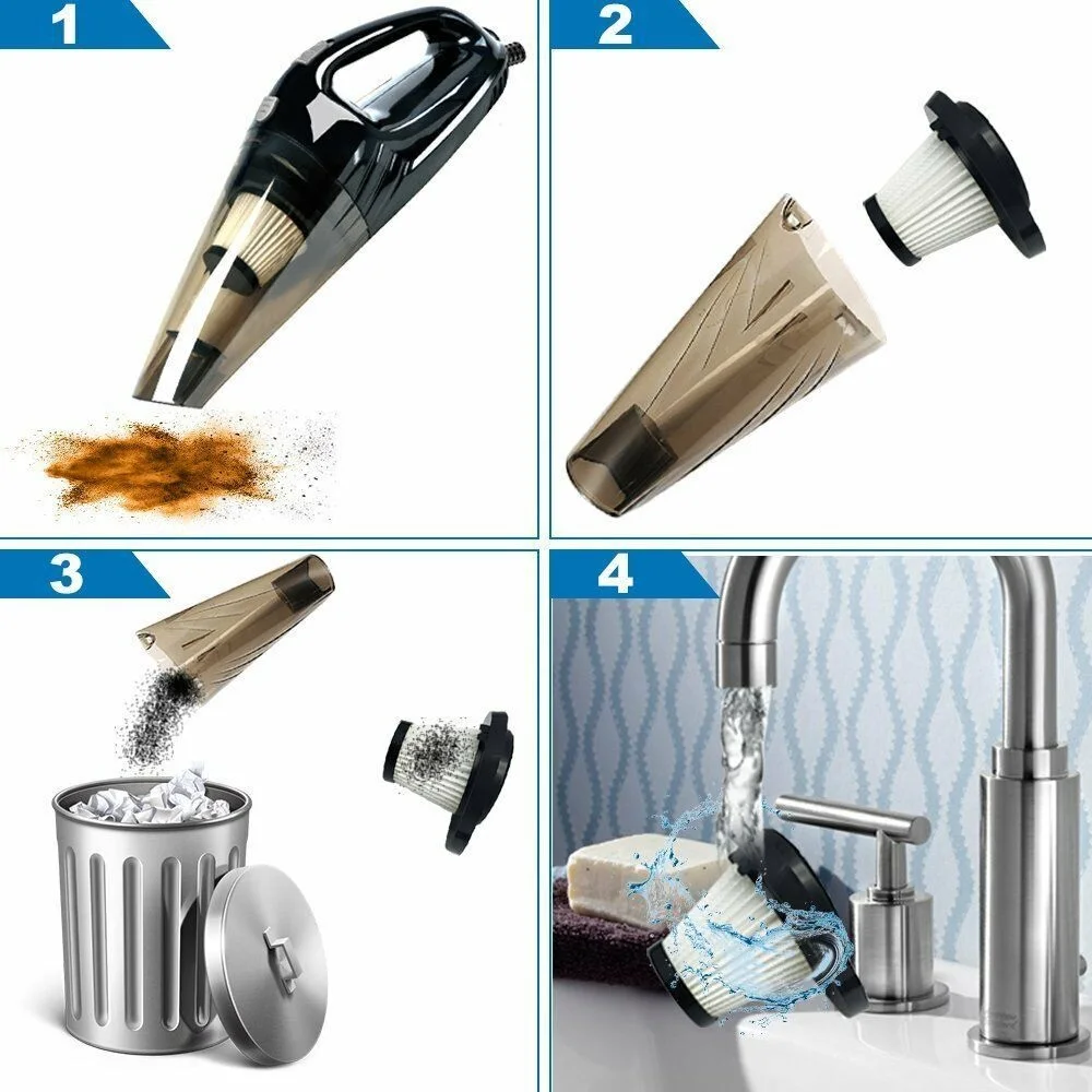 

NEW Car vacuum cleaner car home car dual-purpose high-power car hand-held wireless charging portable vacuum cleaner in the car