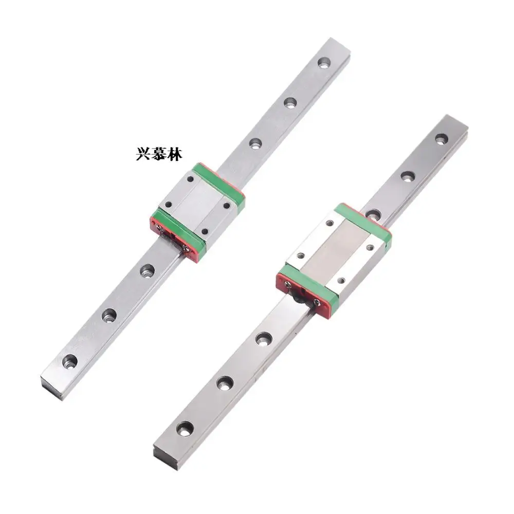 

Бесплатная доставка, детали для 3d-печати, ЧПУ Kossel Mini MGN12 12 мм, миниатюрная линейная направляющая скольжения, 1 шт. фоторейка + 1 шт. каретка MGN12H