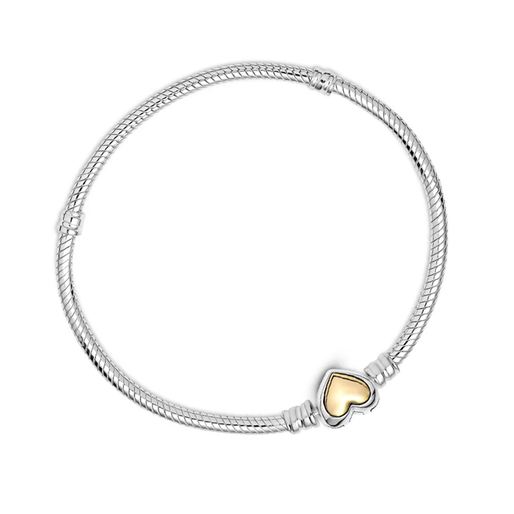 Браслеты с шармами Pandora 92 Серебряные Оригинальные моменты куполообразные