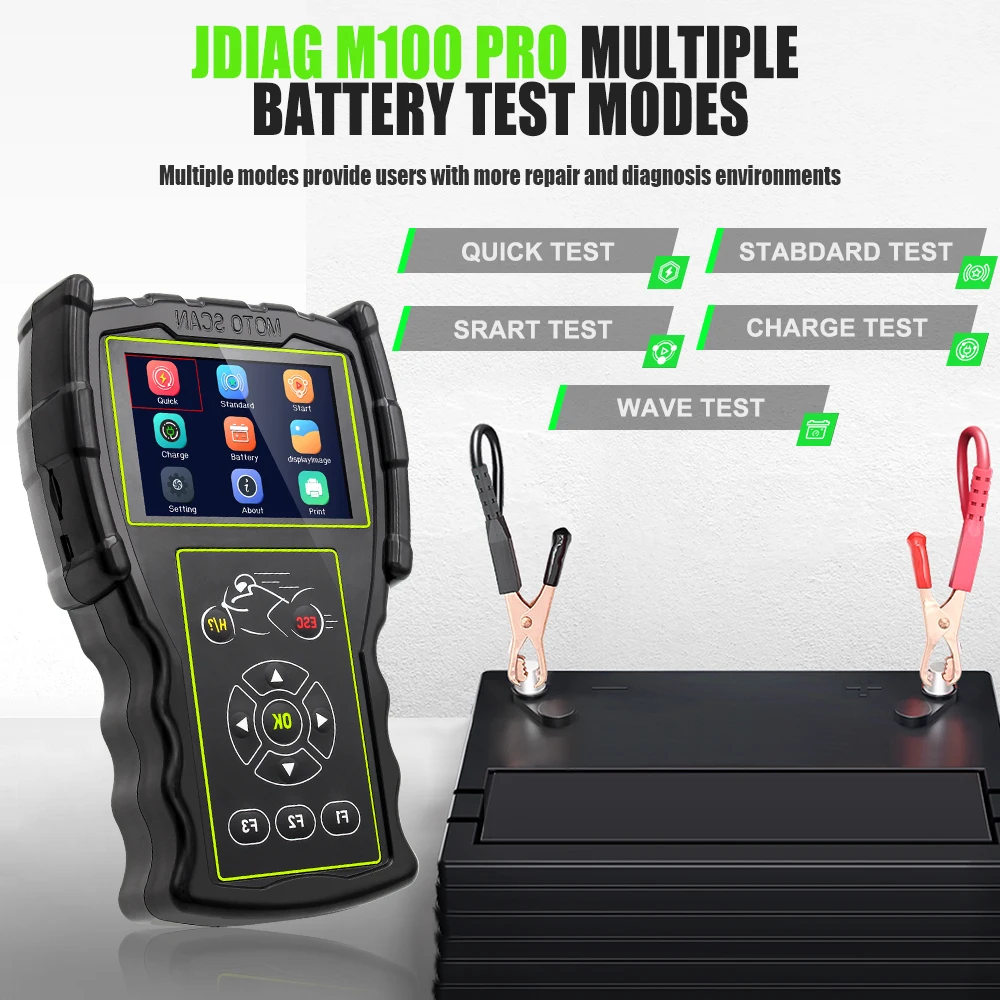 Сканер диагностический JDiag M100 Pro для мотоцикла прибор диагностики KTM OBD 2
