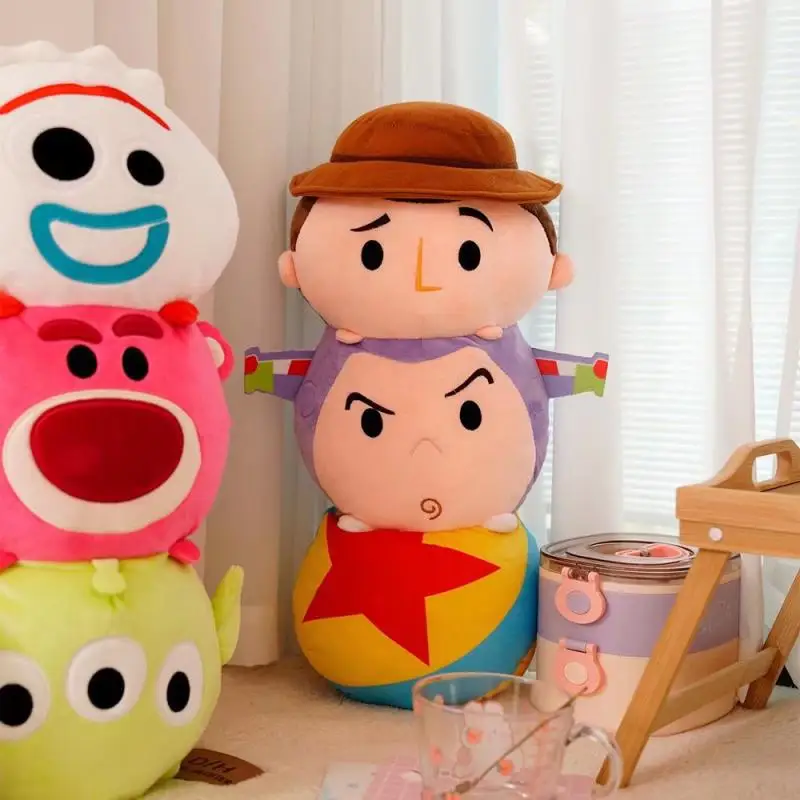 

Новинка, плюшевая подушка Pixar с мотивами анимации, История игрушек, инопланетянин, Базз, светильник, лотсо, в форме древесной полосы, подушка ...