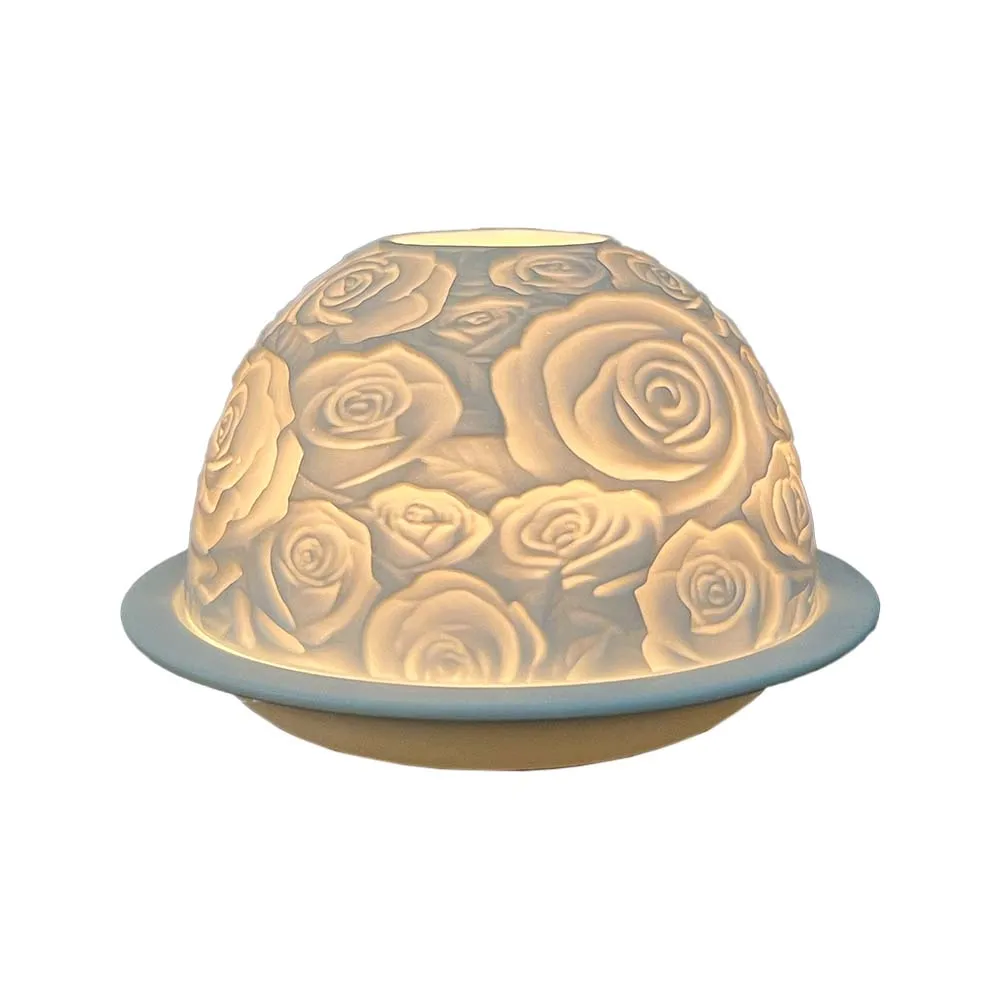 

Фарфоровый подсвечник 3D цветы