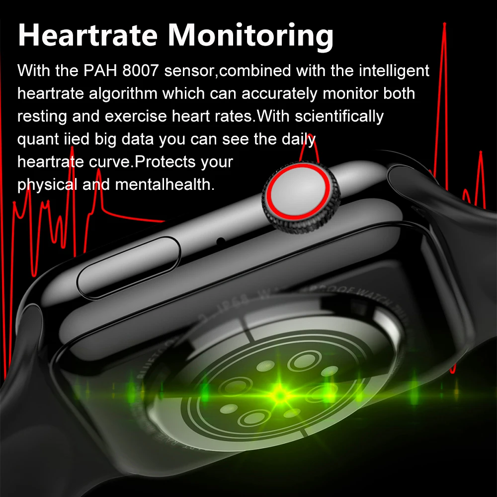 2022 new original smartwatch smart watch bluetooth calorie count blood oxygen sport bracelet hd waterproof for android ios phone free global shipping