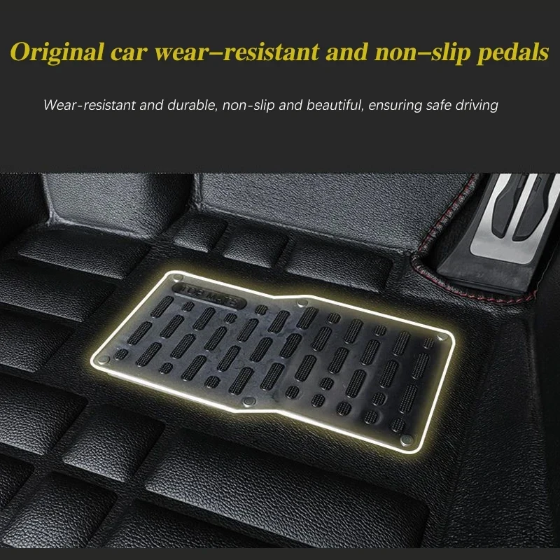 Автомобильные коврики для Volkswagen VW T-Cross C11 2018 ~ 2024 Tacqua LHD кожаная подкладка панели