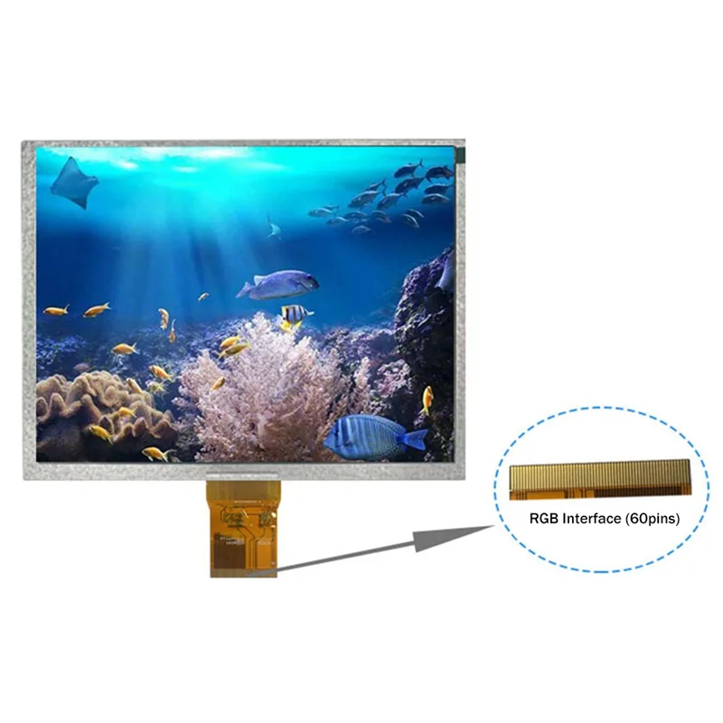 Высокоточный ЖК-экран 800X60 0 IPS