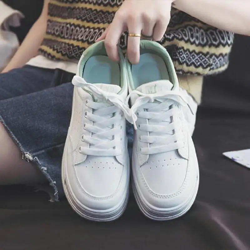 Women's Small white shoes new thick-soled casual shoes womens trifle sports shoes zapatos de mujer shoes for women sneakers