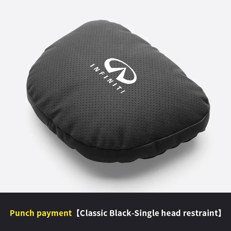 

For Infiniti QX30 Q50 Q60 Qx70 QX80 Qx56 Fx35 Ex35 G25 G35 G37 JX35 Car Headrest Neck Support Lumbar Cushion Soft Neck Pillow