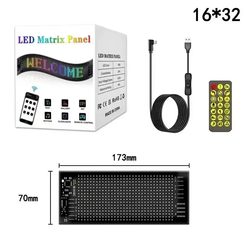 

Рекламный гибкий светодиодный светильник RGB