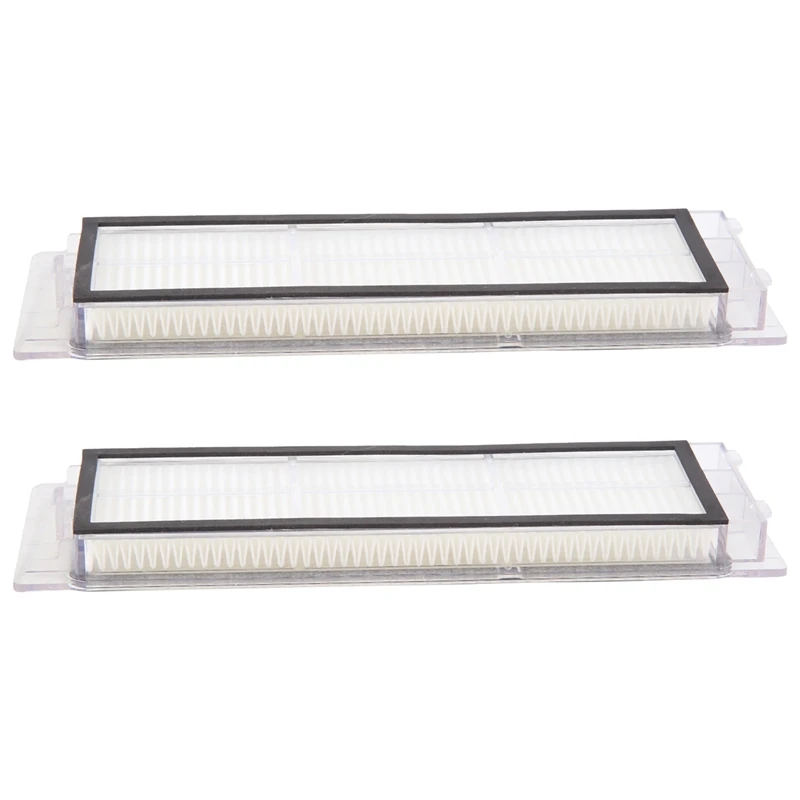 2 Pcs Hepa Filter Sweeping Machine Accessories For Xiaomi Roborock Vacuum Cleaner Smart Cleaning Robot Replacement Kit H