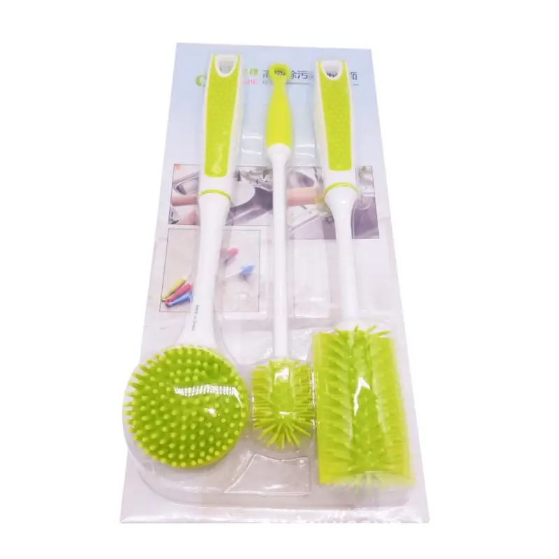

Green Cup Brush High-quality Insulation Cup Washing Bottle Brush Long-handled Cleaning Brush Cleaning Tools Tpr Pot Brush Modern
