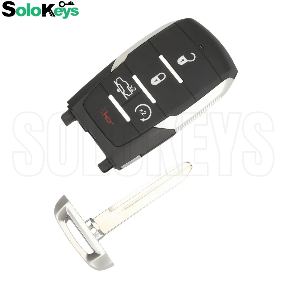 SOLOKEYS FCC ID:OHT- 4882056 Для Dodge RAM 1500 Limited LongHorn Truck 2019 2020 2021 умный чехол с дистанционным