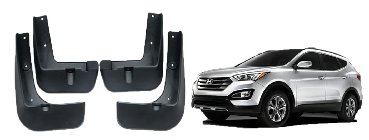 

For Hyundai Santa Fe ix45 2013~2018 DM 3rd Gen 2014 2015 2016 Mudguards Splash Guards Mud Flaps Mudflaps Car Fenders Accessories