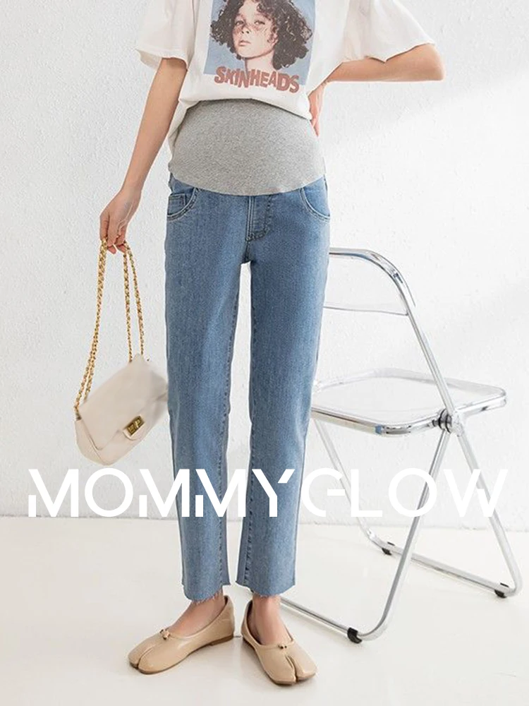 Maternity Jeans Belly Extension Pregnancy and Maternity Clothing Plus Size Maternity Clothes Denim Pregnancy Pants