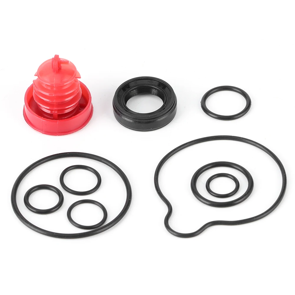 

10pcs/Set Power Steering Pump Reseal O‑Ring Kit 91370‑SV4‑000 Fit for Honda Steering Steering Steering Steering
