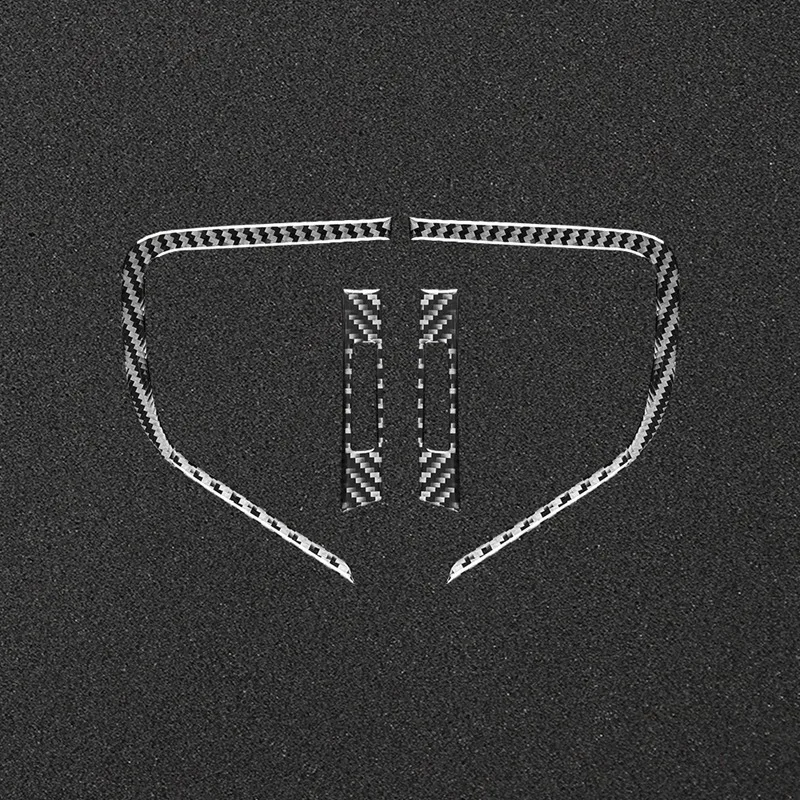 

Боковая Крышка вентиляционного отверстия из углеродного волокна для приборной панели, кондиционера, отделка для Honda CRV 2016 2017 2018 2019 2020 2021, акс...