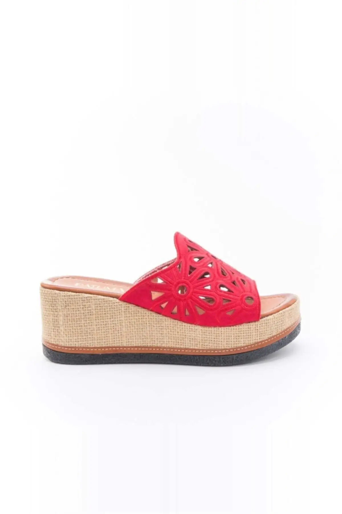 

Women Sandals Barisa Red Suede Casual Quality Ladies Fashion Sandals 2022 New Summer Comfort Breathable Casual Quality Ladies Fashion Sandals