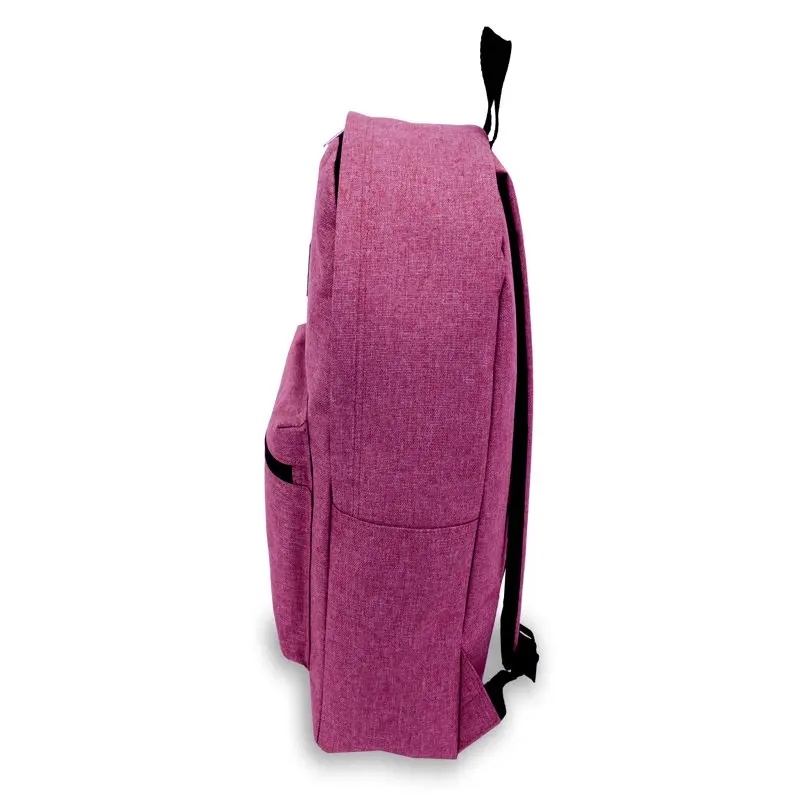 Everest Unisex Basic Denim Backpack, Berry