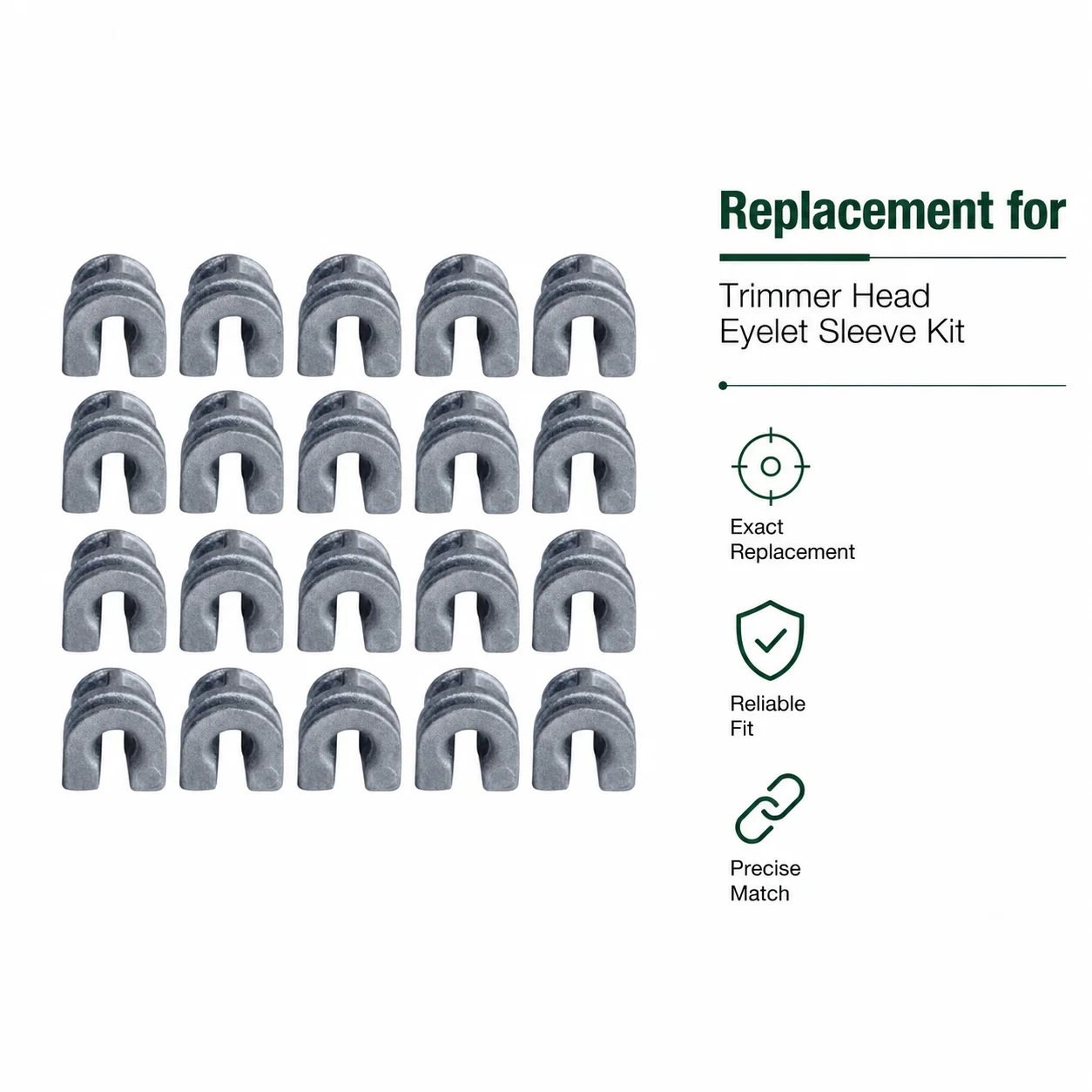 Фото Комплект втулок для триммерной головки Stihl FS44 FS55 FS56 FS60 FS61 FS62 FS65 FS70 FS74 FS76 FS80 FS81 KM55 KM85 KM90 KM110 KM130 №1