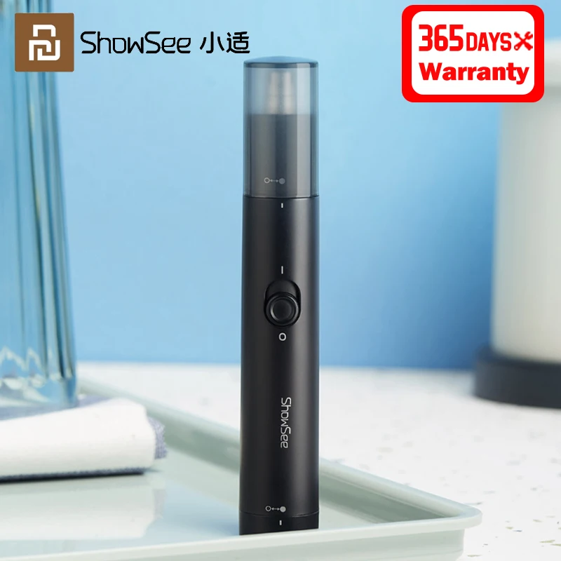 Showsee Electric Mini Nose Hair Trimmer Portable Ear Shaver Clipper Waterproof Safe Cleaner | Бытовая техника