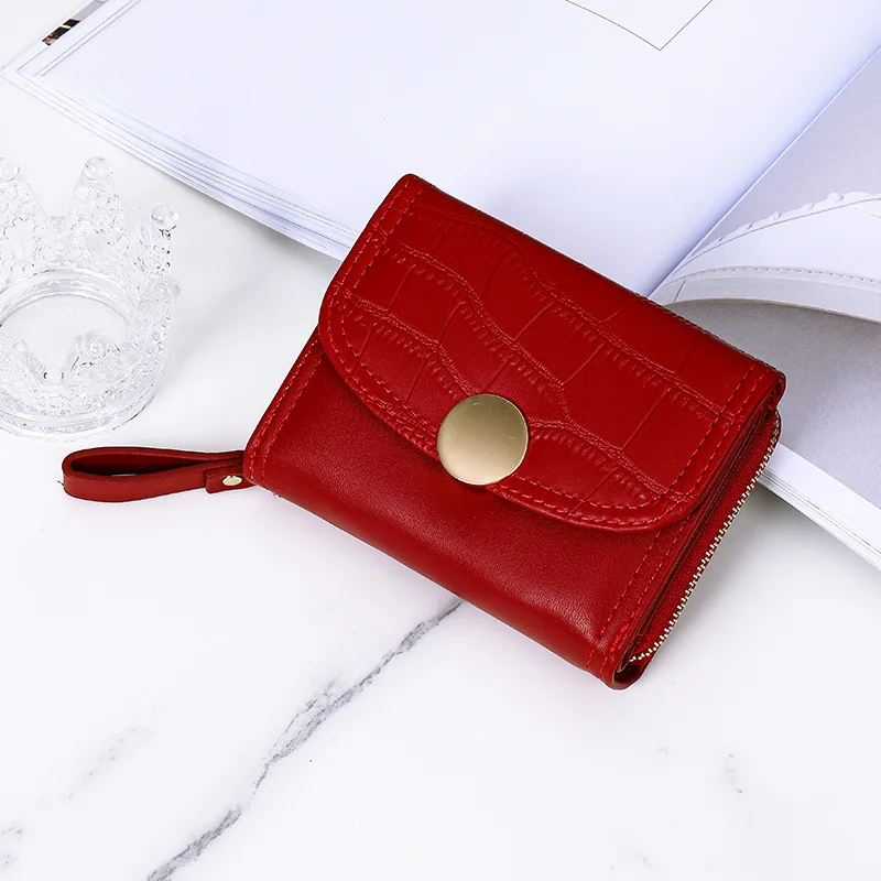 2022 New Fashion Women's Wallet Short Women Coin Purse Wallets For Woman Card Holder Small Ladies Wallet Female Hasp Mini Clutch
