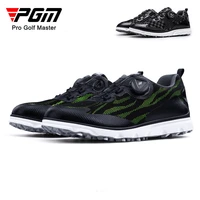 free socks microfiber leather pu golf sports shoes men mesh knob shoelaces rubber anti skid studs trainers sneakers 2022 new