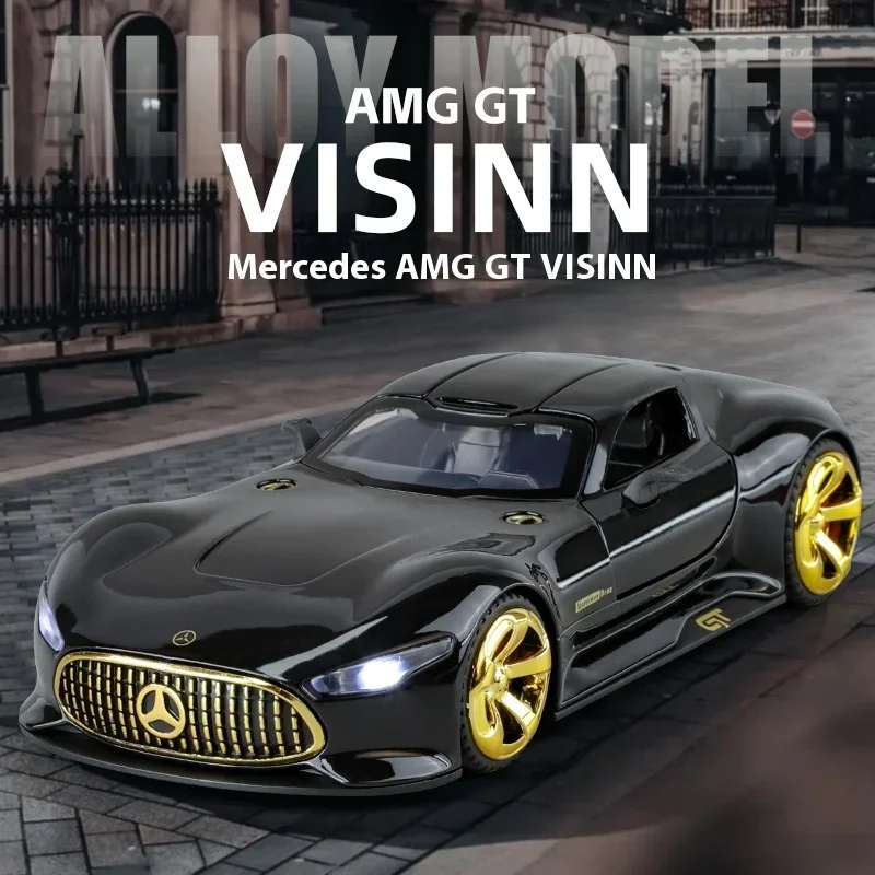1:32 Mercedes Benz AMG Vision GT суперкар из сплава литая под давлением модель автомобиля