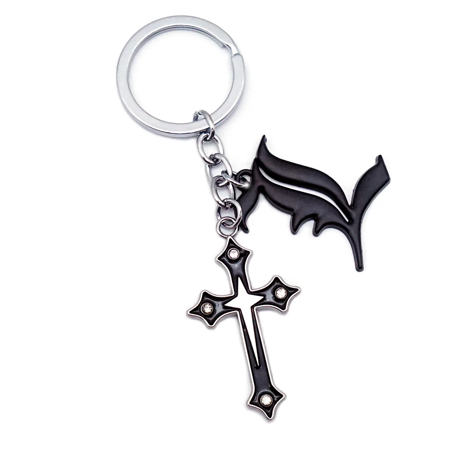 Японский аниме Death Note Book брелок двойной L черный блокнот Cospaly Yagami Light MisaMisa крест