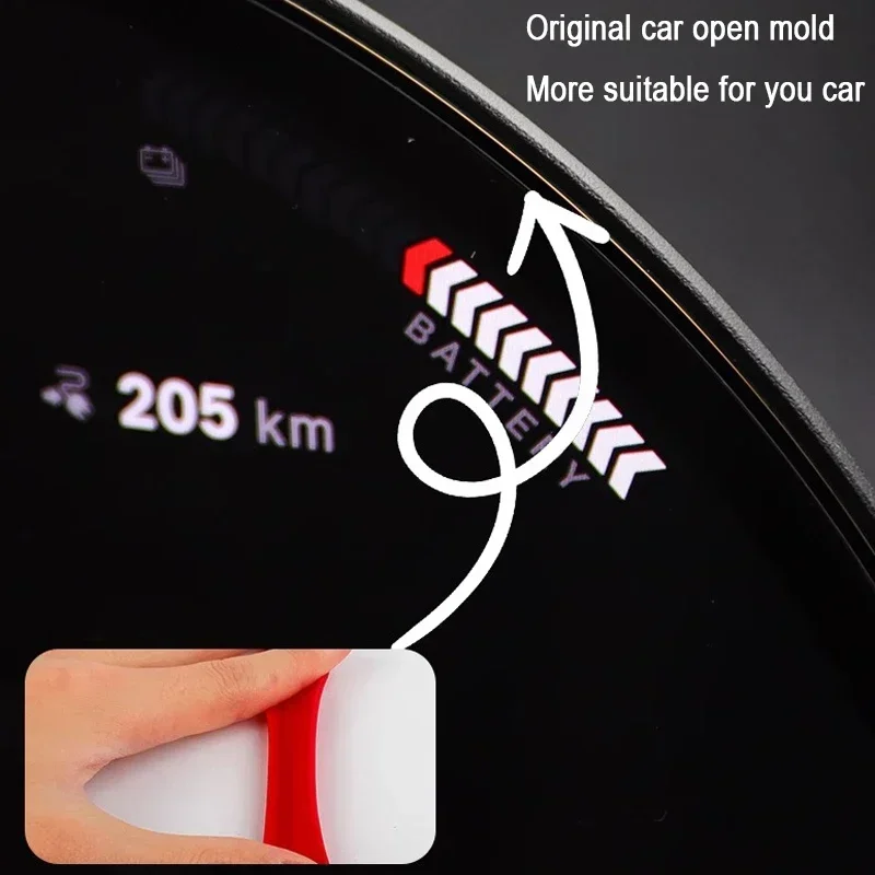 Автомобильный центральный навигационный экран управления защитная рамка край