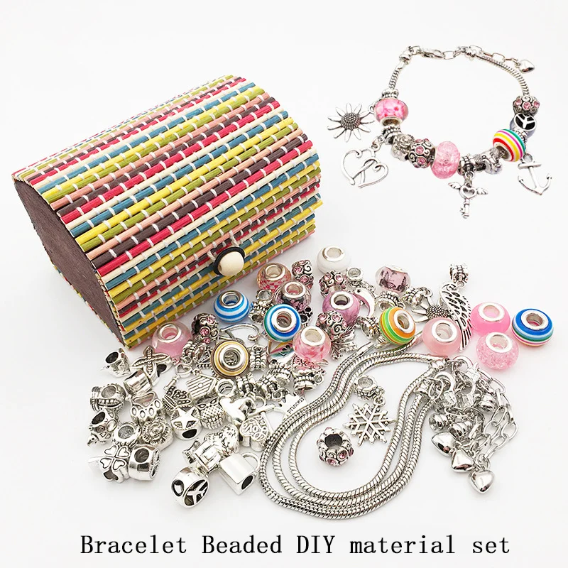 

Детский Красочный Набор браслетов, оригинальные украшения, индивидуальный женский подарочный браслет