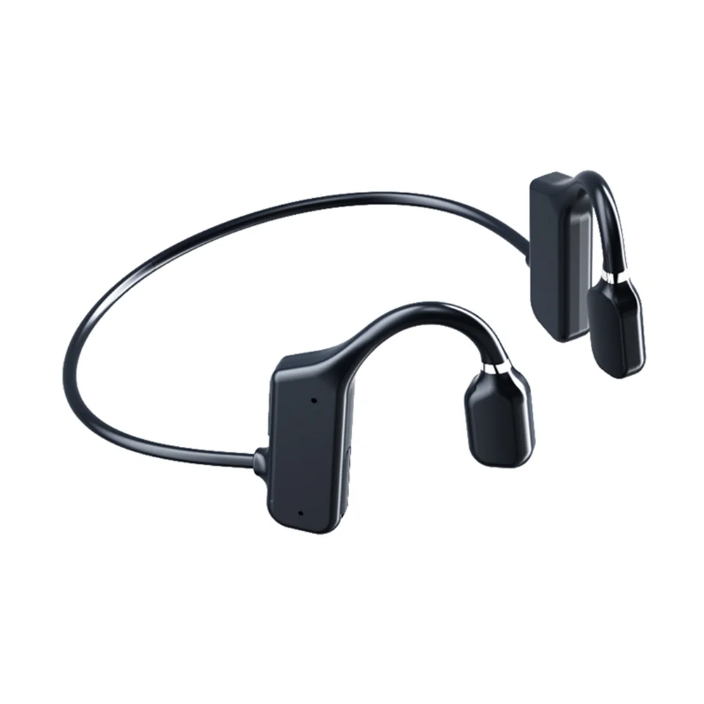 

1PC Sweatproof Bone Conduction Open Ear Headphones Earphone for Sports Office Home