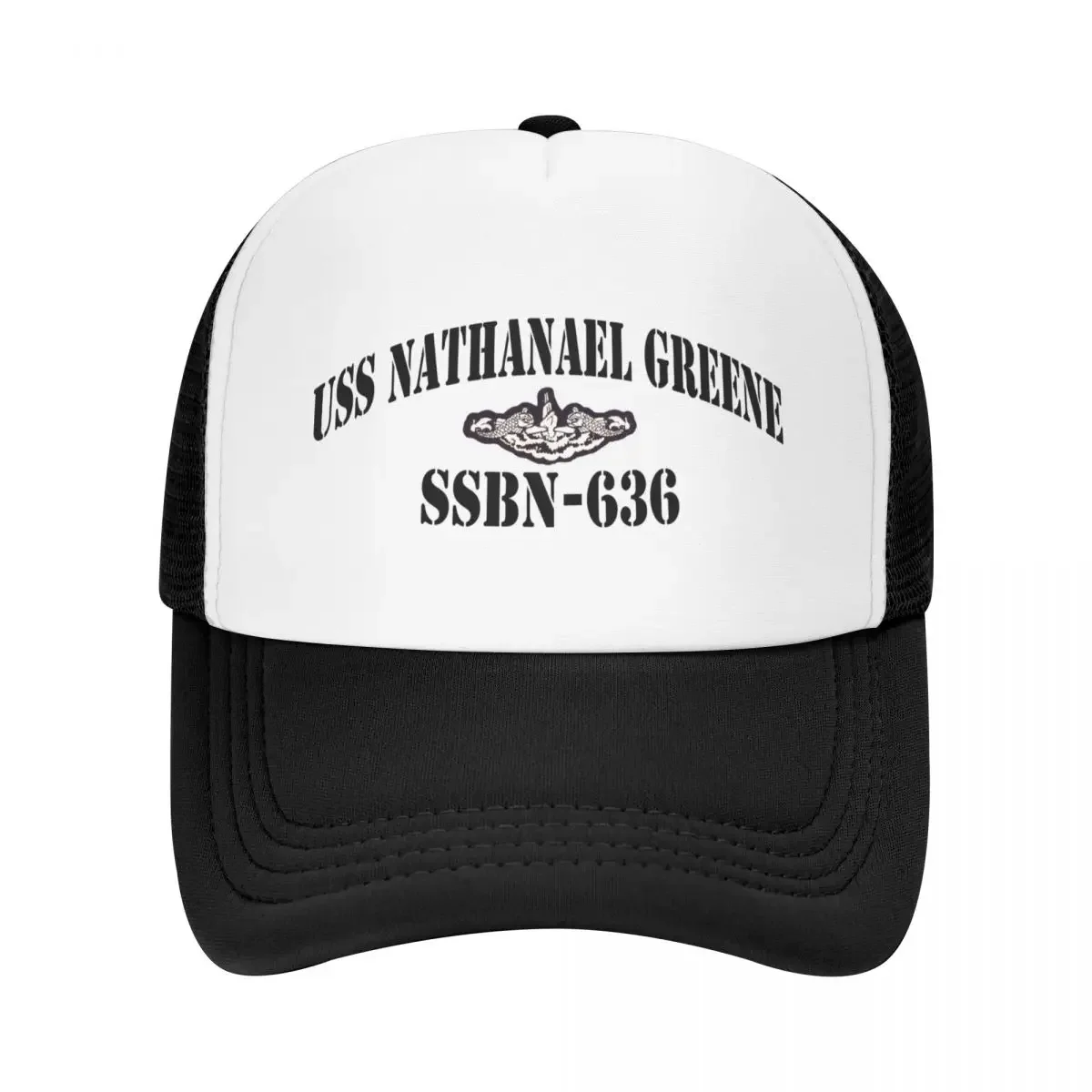 USS NATHANAEL GREENE (SSBN-636) КОРАБЛЬНЫЙ МАГАЗИН Бейсбольная кепка Роскошная шляпа для
