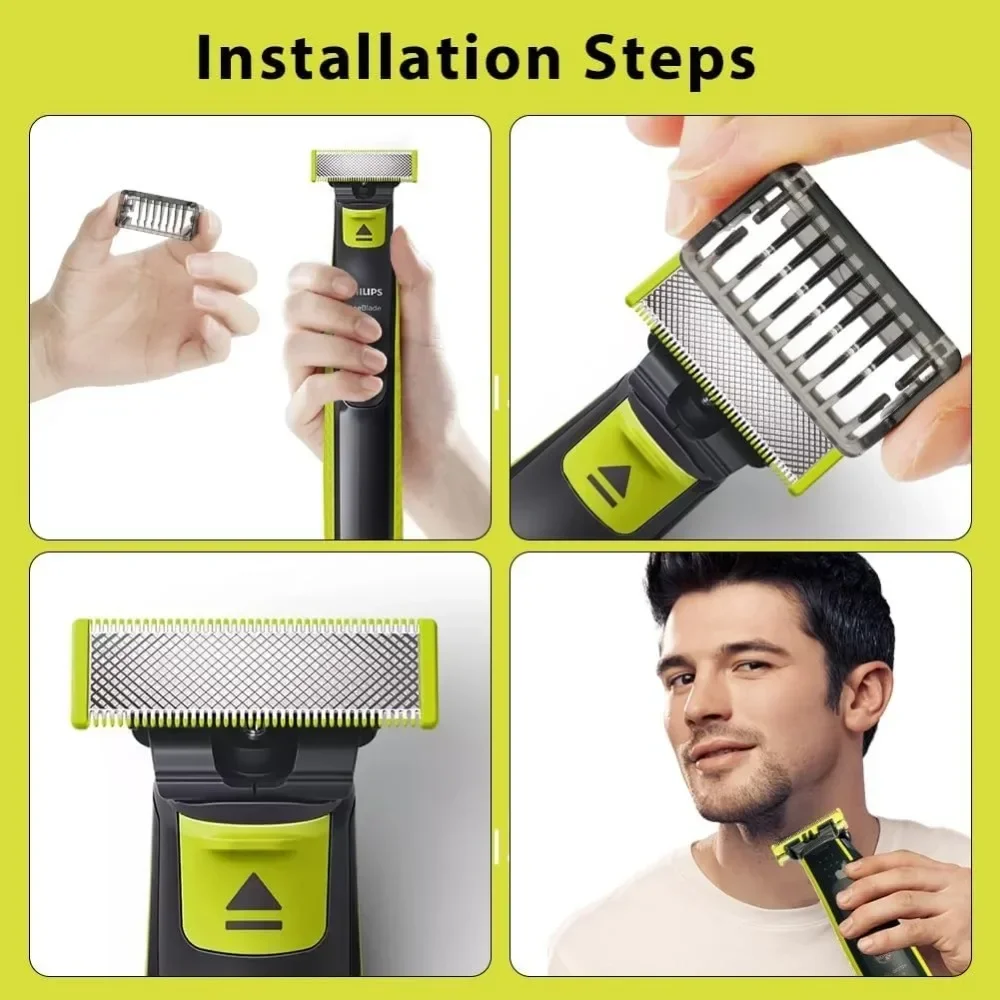 Наборы насадок для расчески совместимые с лезвием Philips сменный комплект триммера