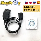 KKL 409 RS232 порт VAG Диагностический интерфейс VAG-COM KKL 409 FTDI FT232RL VAG KKL кабель VAG COM Кабель 409