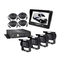 four in one out car video reversing video 4 way car camera