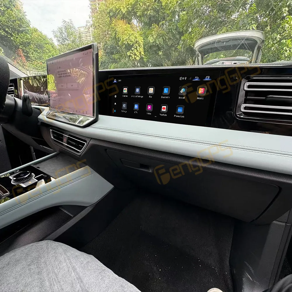 Развлекательный дисплей Co-pilot для приборной панели автомобиля на Android VW Volkswagen Tiguan