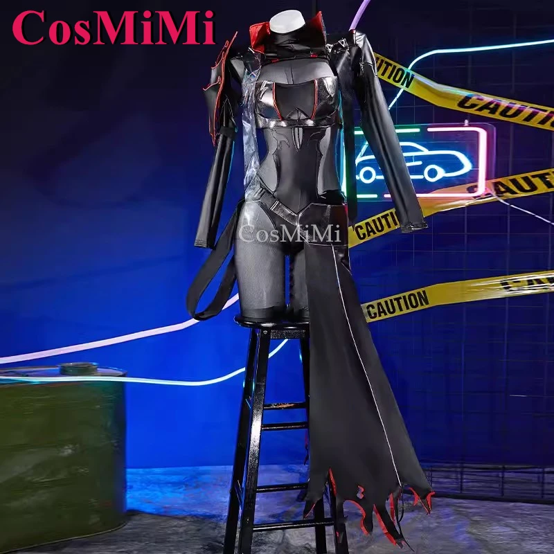 CosMiMi Game NIKKE Red Lotus Shadow Косплей Костюм Полный комплект Модная боевая форма Женская